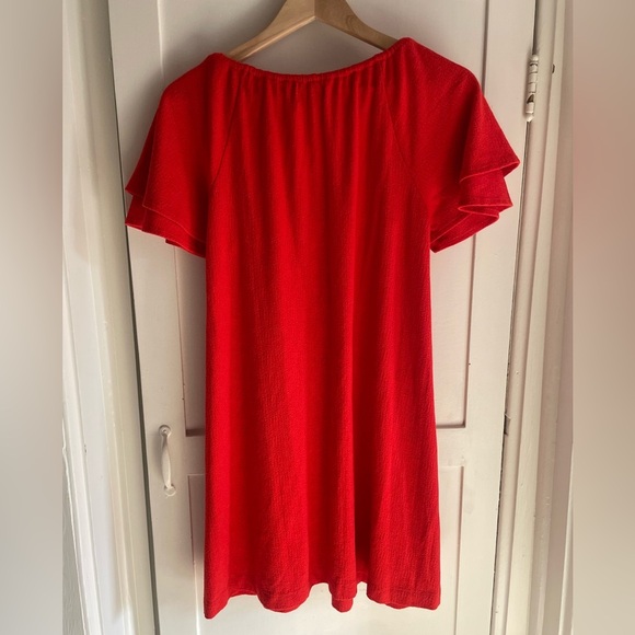 Madewell Texture and Thread Tiered sleeve dress-Small - Picture 2 of 11